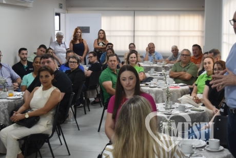Registros do nosso café da manhã especial com autoridades, empresários e parceiros de Medianeira e região Oeste do Paraná
