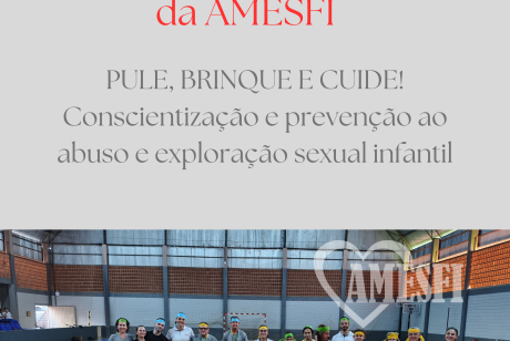 1ª Gincana 18 de maio: “pule, brinque e cuide!”