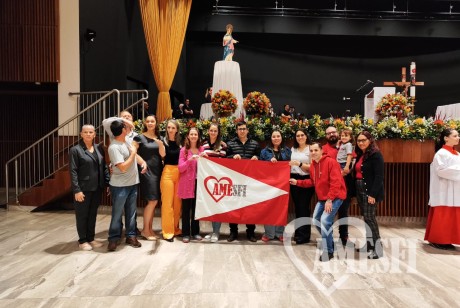 AMESFI PRESENTE NA  MISSA DE ENCERRAMENTO DA SEMANA DA FAMÍLIA